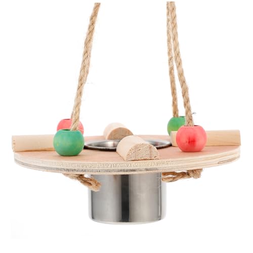 BUGUUYO Parrot Futterbecher aus Hängender Futternapf für Papageien und Kleine Vögel Einfach zu Reinigen Platzsparend Vogelspielzeug und Futterspender für Käfig und BUGUUYO Parrot Futterbecher aus Hängender Futternapf für Papageien und Kleine Vögel Einfach zu Reinigen Platzsparend Vogelspielzeug und Futterspender für Käfig und von BUGUUYO