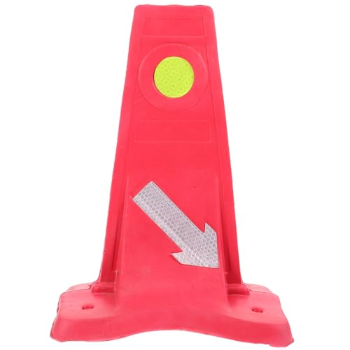 BUGUUYO Reflektierendes Verkehrsleitkegel Warnschild Rot Leicht und Tragbar Für Fahrzeuglenkung und Verkehrsumleitung Indoor und Outdoor Geeignet Effektives Trainings BUGUUYO Reflektierendes Verkehrsleitkegel Warnschild Rot Leicht und Tragbar Für Fahrzeuglenkung und Verkehrsumleitung Indoor und Outdoor Geeignet Effektives Trainings von BUGUUYO