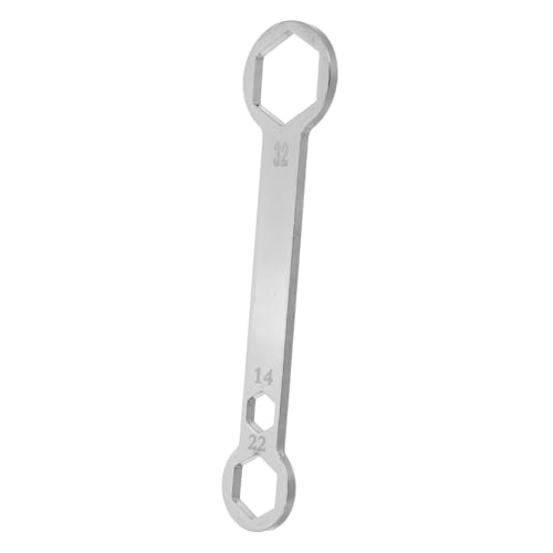 BUGUUYO Robuster Motorrad Achswellen Schlüssel aus Chrom Vanadium Stahl Vielseitiges Achsdemontage Werkzeug für Vorder und Hinterachse Leichtes Tragbares Reparatur Tool für von BUGUUYO