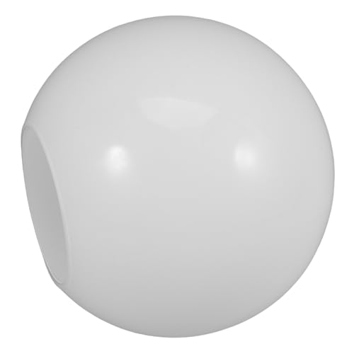 BUGUUYO Runder Glasschirm Lampenschirm Ersatzglas mit Flachmund Glaskugel für Tischlampe Straßenlaterne Pendelleuchte Vielseitig Einsetzbar Einfach zu Montieren Elegant von BUGUUYO