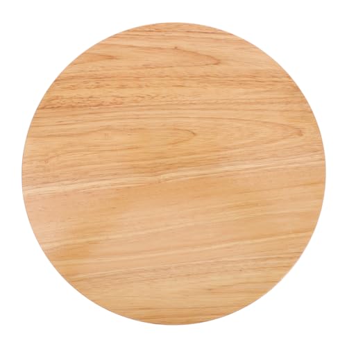 BUGUUYO Runder Holzsitz Ersatzteil für Hocker Robustes Sitzbrett aus Langlebig und Vielseitig für Esszimmer Barhocker und Kantinenstühle Geeignet von BUGUUYO