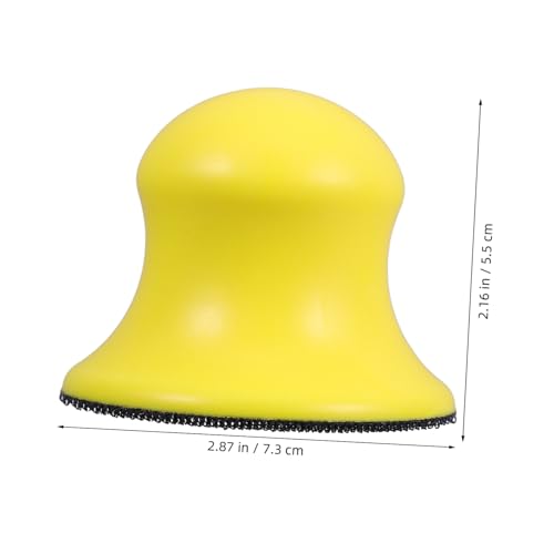 BUGUUYO Runder Pu handschleifblock Selbstklebend Weicher Schaumstoffgriff Für Holz Metall Kunststoff Vielseitiges Schleifpad Ergonomisch Für Handwerk Renovierung Autoreparatur von BUGUUYO