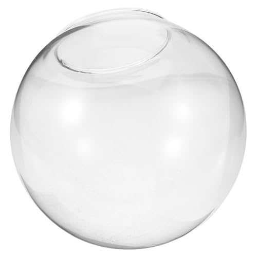 BUGUUYO Rundglas Lampenschirm Ømm Transparente Ersatz lampenabdeckung für Deckenleuchten Eleganter Glaskugel Lampenschirm mit Großem Mund Ømm Einfache Installation Dekorative BUGUUYO Rundglas Lampenschirm Ømm Transparente Ersatz lampenabdeckung für Deckenleuchten Eleganter Glaskugel Lampenschirm mit Großem Mund Ømm Einfache Installation Dekorative von BUGUUYO