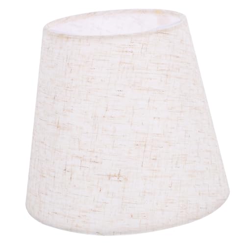 BUGUUYO Rustikaler Lampenschirm aus Robustem Zylinderform Vielseitig für Tisch- Steh Wandlampen Langlebiger Ersatzschirm für Beleuchtung in Wohnzimmer Büro und Hotel von BUGUUYO