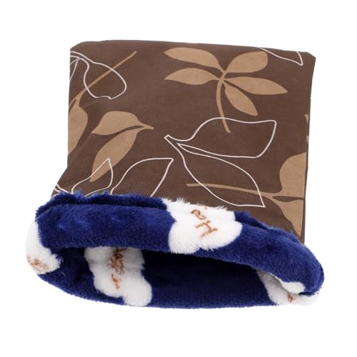 BUGUUYO Schlafsack Für Haustiere Bett Für Hamster Kaninchen Wickeldecke Schlafsack Schlafmatte Kleines Haustiernest Bequemes Bett Für Kleine Haustiere von BUGUUYO