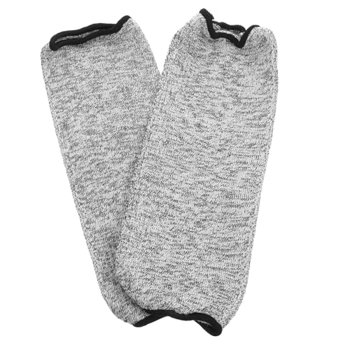 BUGUUYO Schnittfeste Hppe Schutzärmel Cut Resistant Armschutz für Garten Metallbearbeitung Glas Schneiden Ergonomisch Leicht Flexibel Arbeitsschutz für Männer von BUGUUYO