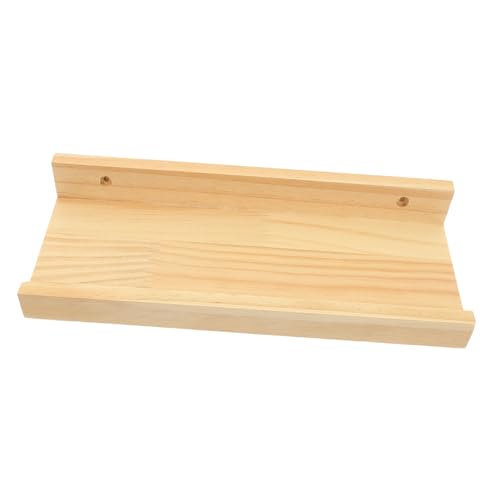 BUGUUYO Schwebendes Wandregal aus Langlebigem Kiefernholz Dekoratives Kompaktes Wandboard für Schlafzimmer und Wohnzimmer Stabiles Nordic Style Regal für Kleine Pflanzen und Deko BUGUUYO Schwebendes Wandregal aus Langlebigem Kiefernholz Dekoratives Kompaktes Wandboard für Schlafzimmer und Wohnzimmer Stabiles Nordic Style Regal für Kleine Pflanzen und Deko von BUGUUYO