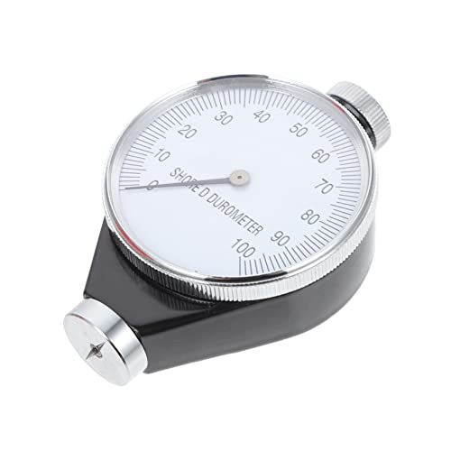 BUGUUYO Shore D Durometer Härteprüfer Tragbarer Sclerometer für Präzise Härtemessungen an Kunststoffen und Hochwertiger Härte Testmeter mit Intuitiver Anzeige von BUGUUYO
