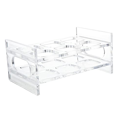 BUGUUYO Shot Glass Halter Praktischer Organizer für Bar Partys Waschbar Wiederverwendbar Präsentation für Schnapsgläser Reihiges Design Langlebig von BUGUUYO