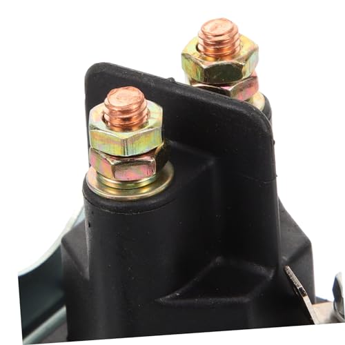 BUGUUYO Starter magnetspule für Rasenmäher Langlebiges Ersatz relais Stabile Solenoid ventilsteuerung Kompatibel mit Meisten Mähgeräten Robustes Starterrelais BUGUUYO Starter magnetspule für Rasenmäher Langlebiges Ersatz relais Stabile Solenoid ventilsteuerung Kompatibel mit Meisten Mähgeräten Robustes Starterrelais von BUGUUYO