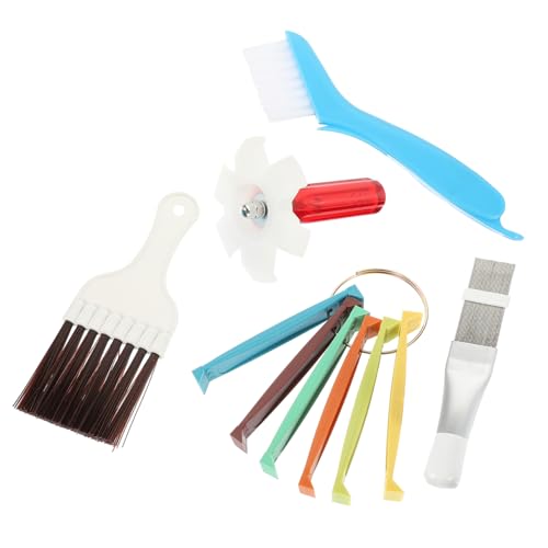 BUGUUYO Teiliges Set mit Fin Comber Bürsten für Kondensatoren und Kühlsysteme Effektive Reinigungstools für Klimaanlagen Kühlschränke und BUGUUYO Teiliges Set mit Fin Comber Bürsten für Kondensatoren und Kühlsysteme Effektive Reinigungstools für Klimaanlagen Kühlschränke und von BUGUUYO
