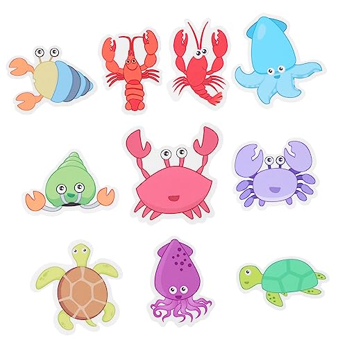 BUGUUYO Teiliges Set rutschfeste Aufkleber für Badewanne Cartoon Meereslebewesen Sicher und Attraktiv für Kinderbad Stark rutschfest Frosted BUGUUYO Teiliges Set rutschfeste Aufkleber für Badewanne Cartoon Meereslebewesen Sicher und Attraktiv für Kinderbad Stark rutschfest Frosted von BUGUUYO