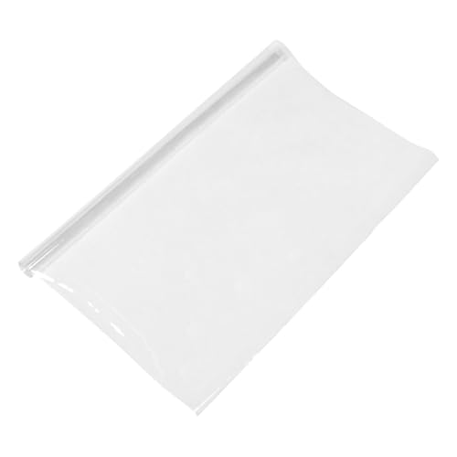 BUGUUYO Transparente wasserdichte Schutzmatte für Friseurstühle Strapazierfähige Kunststoffabdeckung Wasserabweisende für Beauty Salon Haarwaschbereich Spa Couch Pflegeleichte Klare Bedpad von BUGUUYO