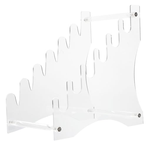BUGUUYO Transparenter Acryl Messerhalter Multifunktional Stabiler Aufbewahrungsständer für Küchenmesser und Obstschneider Platzsparend Langlebig für Haushalt und Küchenschrank BUGUUYO Transparenter Acryl Messerhalter Multifunktional Stabiler Aufbewahrungsständer für Küchenmesser und Obstschneider Platzsparend Langlebig für Haushalt und Küchenschrank von BUGUUYO