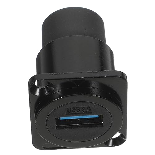 BUGUUYO USB Panel Mount Coupler Adapter USB Steckdose für Einfache Verbindung und Metallmaterial Schnelles Laden mit Übertragungsrate Platzsparende Montage BUGUUYO USB Panel Mount Coupler Adapter USB Steckdose für Einfache Verbindung und Metallmaterial Schnelles Laden mit Übertragungsrate Platzsparende Montage von BUGUUYO
