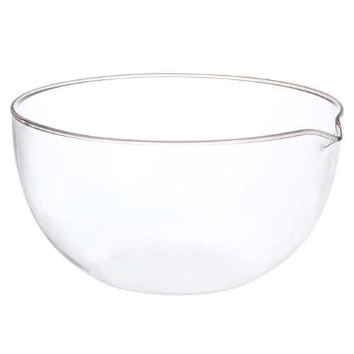 BUGUUYO Verdampfungsschale Aus Glas Labor Kristallisationsschale Verdampfungsschalen Mit Ausguss Bodenablauf Flache Verdampfungsschalen Schüssel Mit Ausguss Borosilikat BUGUUYO Verdampfungsschale Aus Glas Labor Kristallisationsschale Verdampfungsschalen Mit Ausguss Bodenablauf Flache Verdampfungsschalen Schüssel Mit Ausguss Borosilikat von BUGUUYO