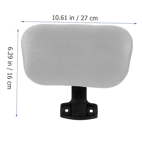 BUGUUYO Verstellbarer Bürostuhl Kopfstützenaufsatz Dickes Memory Foam Nackenstützkissen für Computerstuhl Büro Stuhl Zubehör Ergonomische Abnehmbar und Einfache Montage BUGUUYO Verstellbarer Bürostuhl Kopfstützenaufsatz Dickes Memory Foam Nackenstützkissen für Computerstuhl Büro Stuhl Zubehör Ergonomische Abnehmbar und Einfache Montage von BUGUUYO