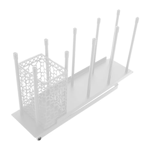 BUGUUYO Verstellbarer Kaffeebecher Organizer mit Fächern Praktischer Dispenser für Tassen und Kaffeebedarf für Kaffeestationen Bars und Küchenarbeitsplatten BUGUUYO Verstellbarer Kaffeebecher Organizer mit Fächern Praktischer Dispenser für Tassen und Kaffeebedarf für Kaffeestationen Bars und Küchenarbeitsplatten von BUGUUYO