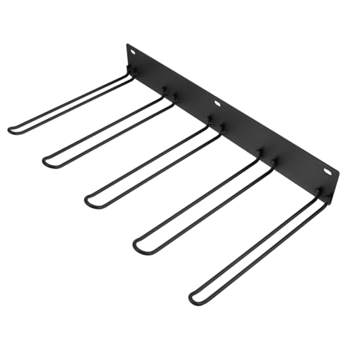 BUGUUYO Wandmontierter Metall Stiefelhalter Robust für Eingangsbereich Moderner Stiefel Organizer zum Aufhängen Schützt Form für Schrank Garage Minimalistisches Design von BUGUUYO