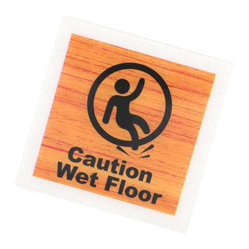 BUGUUYO Warnschild Nasser Boden Rutschiger Boden Warnung Acryl Rutschgefahr Schild Leicht Installierbar Für Innen Außen Gewerbebereiche Sicherheitswarnung BUGUUYO Warnschild Nasser Boden Rutschiger Boden Warnung Acryl Rutschgefahr Schild Leicht Installierbar Für Innen Außen Gewerbebereiche Sicherheitswarnung von BUGUUYO