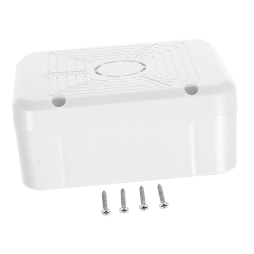 BUGUUYO Wasserdichte Kamera anschlussdose Schutzbox für Überwachungskamera Kabelschutz Wetterfeste Kunststoffbox Montagebox für Außenbereich Kompatibel mit Sicherheitskameras von BUGUUYO