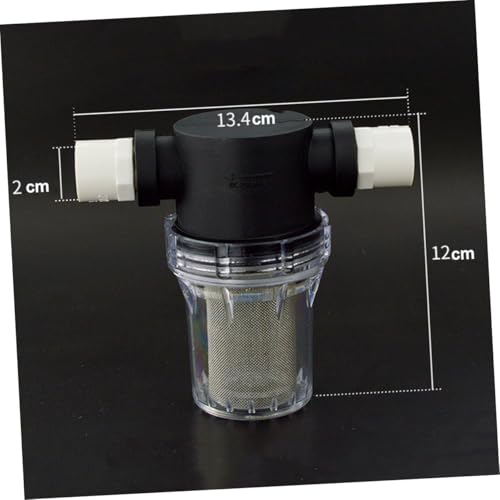 BUGUUYO Wasserfilter Waschmaschine Anschluss PVC Druckanschluss mit Mesh für Gartenpumpe und Hochdruckreiniger Langlebiger Kunststofffilter BUGUUYO Wasserfilter Waschmaschine Anschluss PVC Druckanschluss mit Mesh für Gartenpumpe und Hochdruckreiniger Langlebiger Kunststofffilter von BUGUUYO