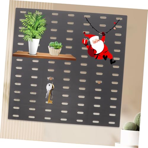 BUGUUYO Werkstatt wandorganizer Stecktafel Kunststoff Flexibles Lochplatten design Multifunktional ohne Bohren Robust für Garage Flur und Arbeitsfläche von BUGUUYO