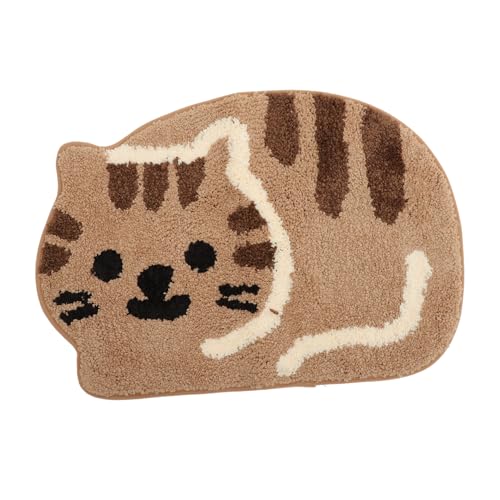 BUGUUYO rutschfeste Cartoon Katzen Fußmatte Wasserabsorbierender Haushaltsteppich Waschbar Weicher Badezimmer Wohnzimmer Teppich Dekorationsmatte BUGUUYO rutschfeste Cartoon Katzen Fußmatte Wasserabsorbierender Haushaltsteppich Waschbar Weicher Badezimmer Wohnzimmer Teppich Dekorationsmatte von BUGUUYO