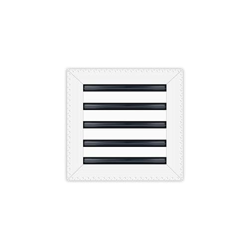 BUILDMART - 25,4 x 25,4 cm große Lüftungsschlitzabdeckung – Trockenbau MUD in Weiß Lüftungsschlitz – MUD Linearschlitz-Diffusor – Registergitter für Decke und Wände – Texas Buildmart BUILDMART - 25,4 x 25,4 cm große Lüftungsschlitzabdeckung – Trockenbau MUD in Weiß Lüftungsschlitz – MUD Linearschlitz-Diffusor – Registergitter für Decke und Wände – Texas Buildmart von BUILDMART
