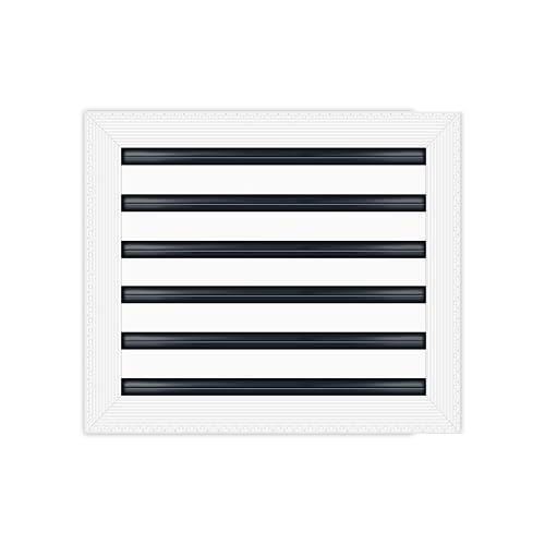 BUILDMART - 35,6 x 30,5 cm große Lüftungsschlitzabdeckung – Trockenbau MUD in Weiß Lüftungsschlitz – MUD Linearschlitz-Diffusor – Registergitter für Decke und Wände – Texas Buildmart BUILDMART - 35,6 x 30,5 cm große Lüftungsschlitzabdeckung – Trockenbau MUD in Weiß Lüftungsschlitz – MUD Linearschlitz-Diffusor – Registergitter für Decke und Wände – Texas Buildmart von BUILDMART
