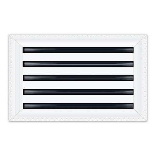 BUILDMART - 40,6 x 25,4 cm große Lüftungsschlitzabdeckung – Trockenbau MUD in Weiß Lüftungsschlitz – MUD Linearschlitz-Diffusor – Registergitter für Decke und Wände – Texas Buildmart BUILDMART - 40,6 x 25,4 cm große Lüftungsschlitzabdeckung – Trockenbau MUD in Weiß Lüftungsschlitz – MUD Linearschlitz-Diffusor – Registergitter für Decke und Wände – Texas Buildmart von BUILDMART
