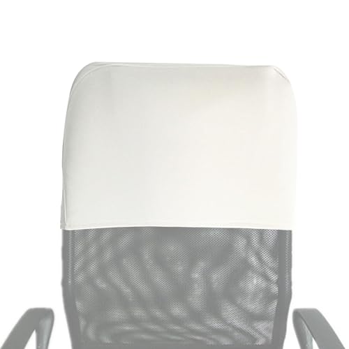 BUKBAG Stuhllehnen Überzug Stuhlbezug Sesselhussen Stuhlüberzüge Stretch Weiß Beige Braun Grau Schwarz, Stuhl Hussen für Stühle Bürostuhl Küchenstühle Esszimmerstühle Essstühle Schreibtischstuhl von BUKBAG