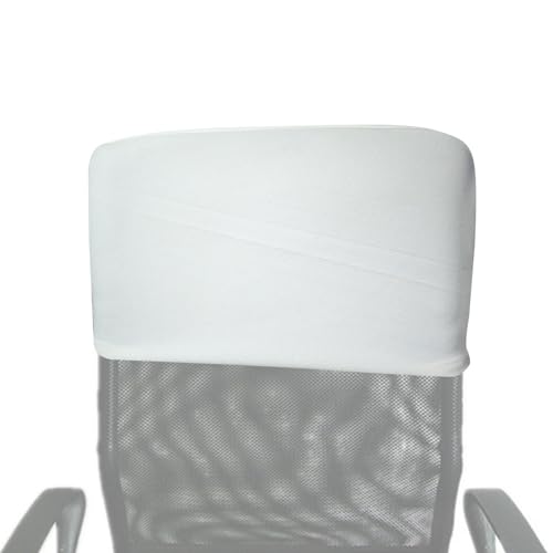 BUKBAG Stuhllehnen Überzug Stuhlbezug Sesselhussen Stuhlüberzüge Stretch Weiß Beige Braun Grau Schwarz, Stuhl Hussen für Stühle Bürostuhl Küchenstühle Esszimmerstühle Essstühle Schreibtischstuhl von BUKBAG