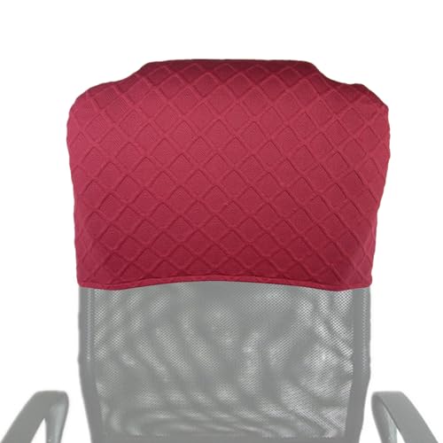 BUKBAG Stuhllehnen Überzug für Stuhllehne Bürostuhl Küchenstühle Esszimmerstühle Essstühle Schreibtischstuhl, Stuhlbezug Sesselhussen Stuhlüberzüge Stretch Beige Braun Grau Stuhl Hussen für Stühle von BUKBAG