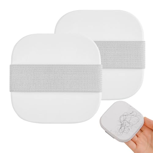 Fusselrolle Wiederverwendbar Abwaschbar Mini Gel Fusselroller Tierhaarentferner Fusselentferner Kleidung Couch Tierhaare Fusselrolle Flusenroller Fussel Entferner für Wolle(2Pcs) von BUKBAG