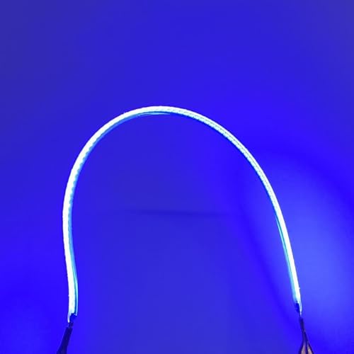 BULBEAWICK 10 Stück 3V Weiß LED COB Flexibles Filament 80mm 60mm 300mm 130mm Lampe Teile LED Diode Beleuchtung Streifen Dekoration 300mm Blau von BULBEAWICK