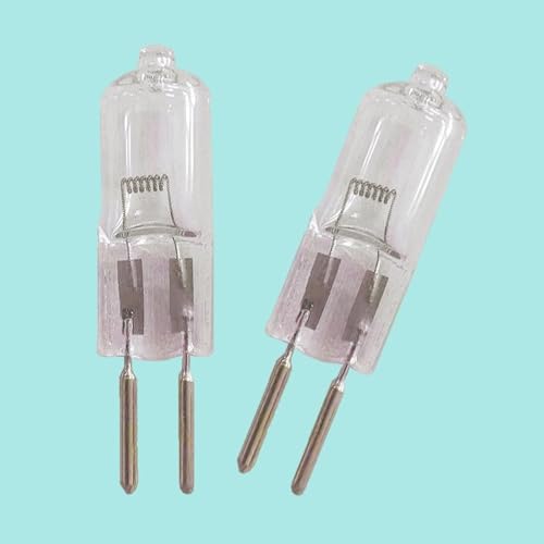 BULBEAWICK 2 STÜCKE GY6.35 Glühbirnen 24V 50W 75W Kristallklare Halogenlampe 2 Pin, 150W Dimmbar 250W T4 JC Bi-Pin Basis G6.35 Kapsel B BULBEAWICK 2 STÜCKE GY6.35 Glühbirnen 24V 50W 75W Kristallklare Halogenlampe 2 Pin, 150W Dimmbar 250W T4 JC Bi-Pin Basis G6.35 Kapsel B von BULBEAWICK