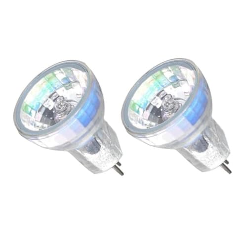 BULBEAWICK 2 Stück MR8 6V 5W Mini Scheinwerfer 12V 5W 10W MR8 Halogenlampe Kleine Halogenlampe MR8 6V-5W BULBEAWICK 2 Stück MR8 6V 5W Mini Scheinwerfer 12V 5W 10W MR8 Halogenlampe Kleine Halogenlampe MR8 6V-5W von BULBEAWICK