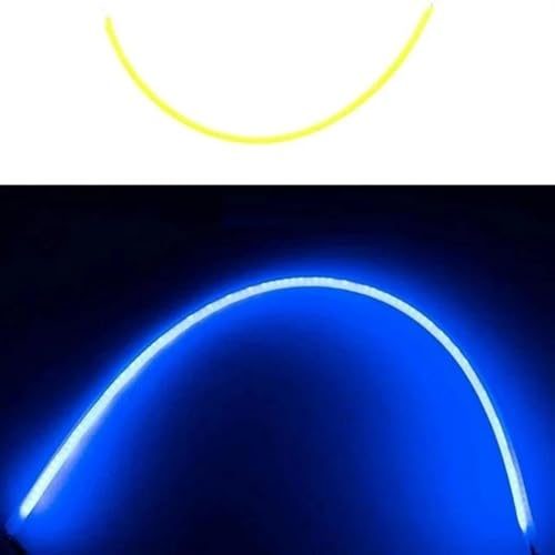 BULBEAWICK 5 stücke DC3V 38MM 60MM 130mm 300mm LED Filament Lights Teile LED-Dioden Flexibles Filament für dekorative Lampe 130mm Blau von BULBEAWICK