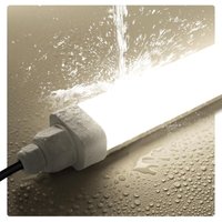Buling - 1 Stück Tobeter led Feuchtraumleuchte 150cm, 45W 4500LM led Röhre Feuchtraumlampe im Reihenschaltung, IP65 Wasserfest Werkstattlampe für von BULING