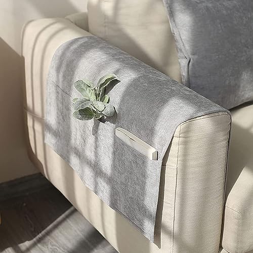 Sofa-Armablage, Sessel-Aufbewahrungstasche, Sofa-Armlehnen-Organizer, Couch-Stuhl-Armlehnen-Aufbewahrungstasche, Bett-Caddy-Taschen for Handy-Fernbedienung, Aufbewahrung, platzsparend, Zeitschriften-S von BULINO