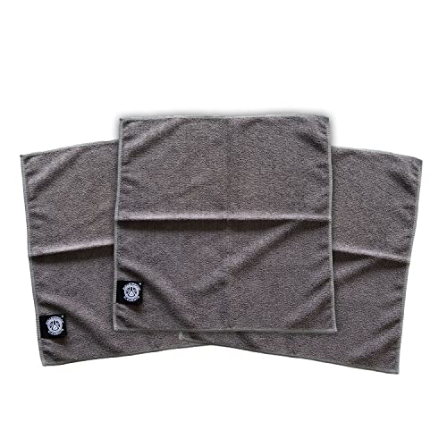 BULLETPROOF ELEMENTS 3ER Set CLEANX Mikrofasertuch Autoreinigung Autotuch 40x40cm 250gsm von BULLETPROOF ELEMENTS