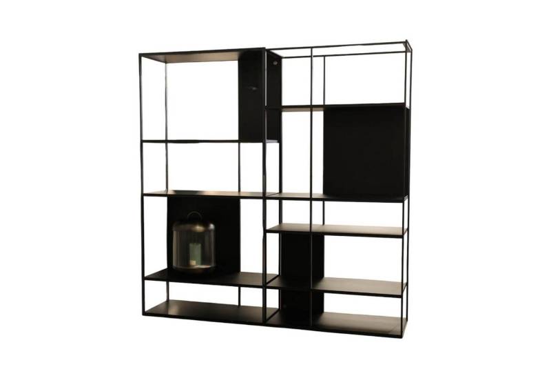 BULLFROG Regal Regal Solid Rack Alteiche Schwarz Gebeizt Und Lackiert von BULLFROG