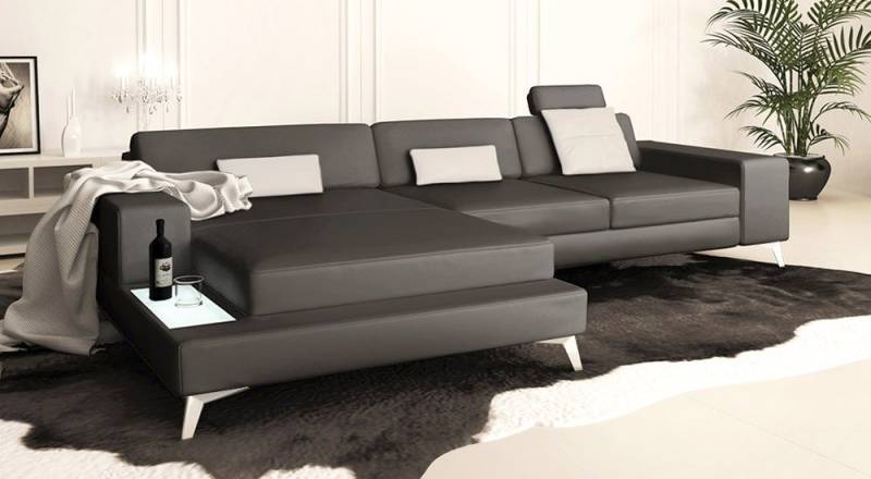 BULLHOFF Wohnlandschaft Wohnlandschaft Ledersofa Ecksofa Designsofa »MÜNCHEN III« von BULLHOFF von BULLHOFF