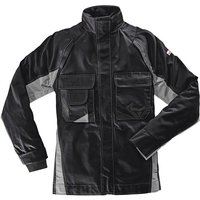 BULLSTAR Arbeitsjacke, schwarz/grau, Polyester/Baumwolle, Gr. M von BULLSTAR