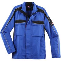 BULLSTAR Arbeitsjacke »EVO«, schwarz/kornblumenblau, Polyester/Baumwolle, Gr. M von BULLSTAR