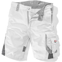 BULLSTAR Arbeitsshort »Worxtar«, weiß/grau, Polyester/Baumwolle, inkl. Karabinerhaken - weiss BULLSTAR Arbeitsshort »Worxtar«, weiß/grau, Polyester/Baumwolle, inkl. Karabinerhaken - weiss von BULLSTAR