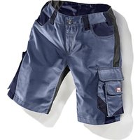 BULLSTAR Damen-Arbeitsbermuda »WORXTAR«, Polyester/Baumwolle/Elastan, taubenblau/marine von BULLSTAR