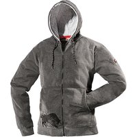 BULLSTAR Jacke, anthrazit, Baumwolle/Polyester, Gr. M - grau von BULLSTAR