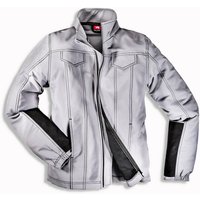 BULLSTAR Jacke »FLEX-ON«, platingrau/schwarz, mit Reißverschluss, Größe M - grau | schwarz von BULLSTAR